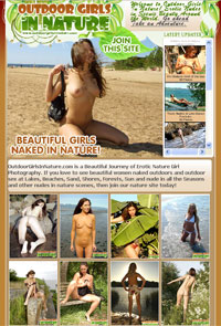 outdoor girls in nature